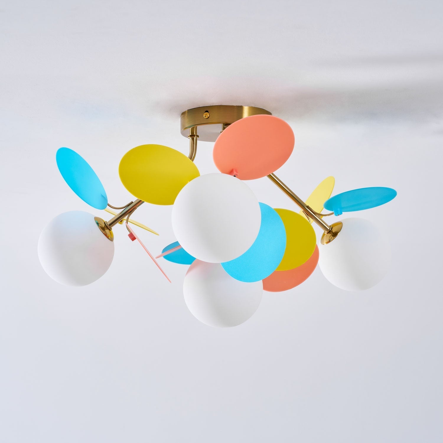 Pastel Orb Chandelier