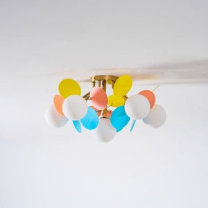 Pastel Orb Chandelier