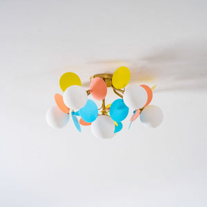Pastel Orb Chandelier