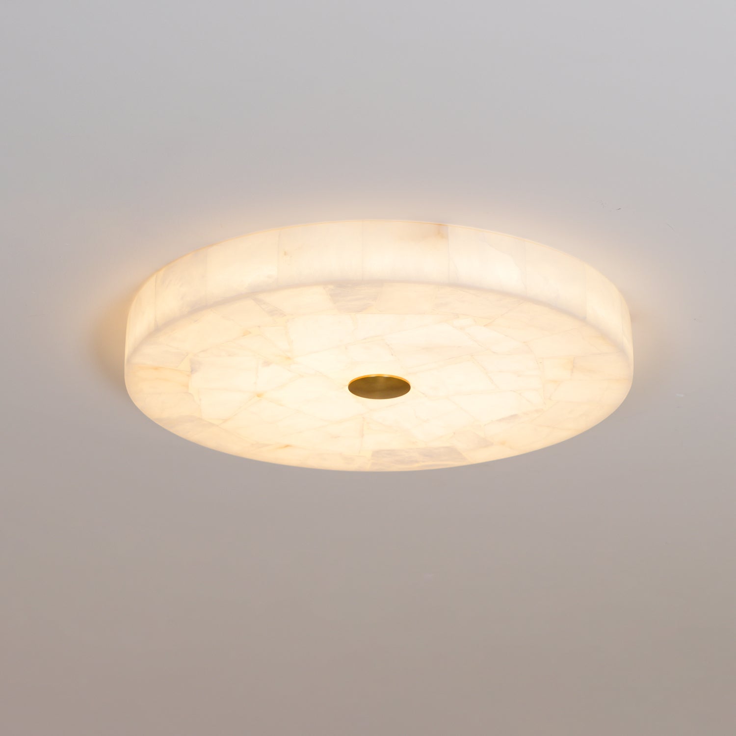 Alabaster Halo Flush