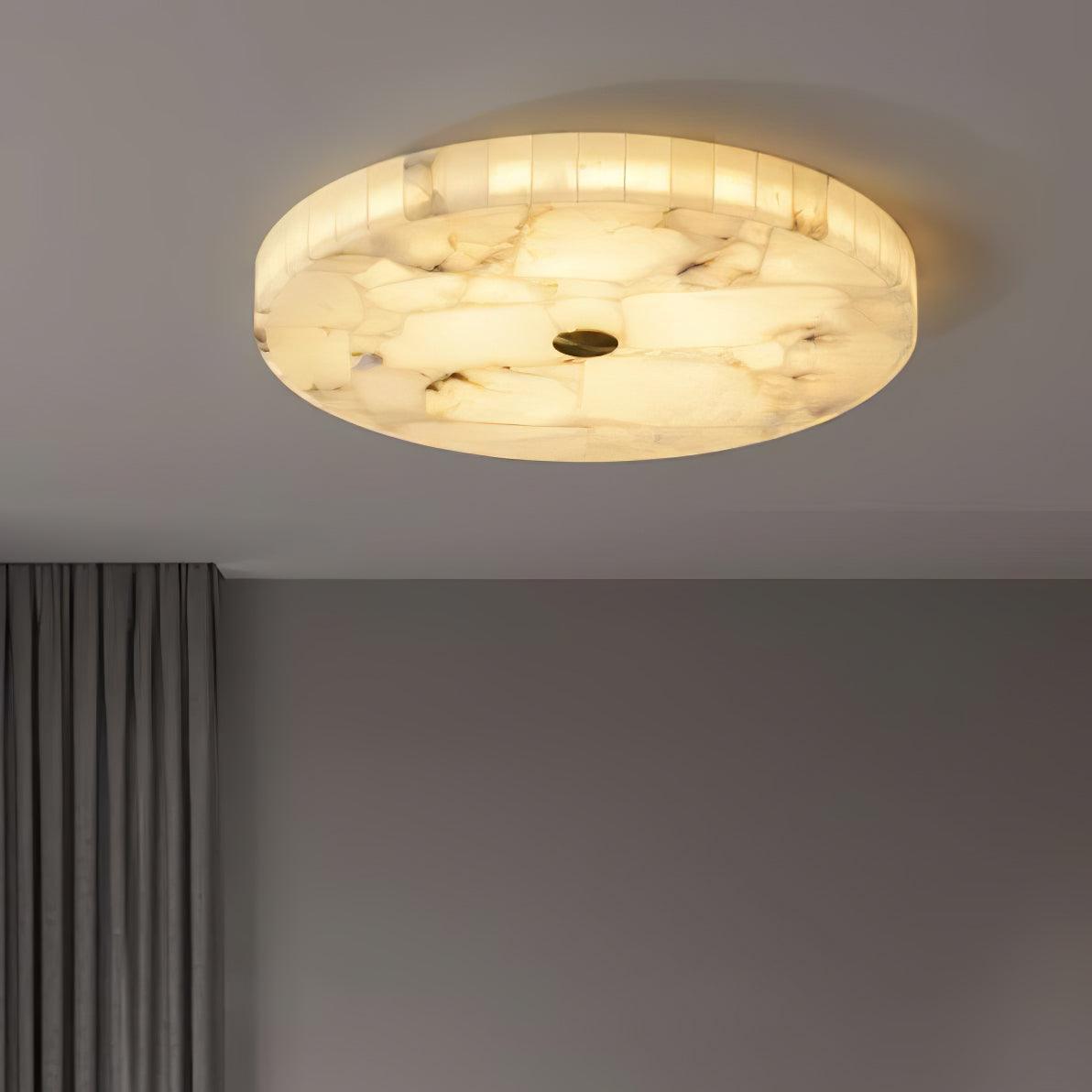 Alabaster Halo Flush