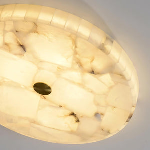 Alabaster Halo Flush