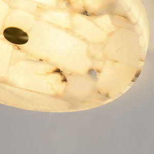 Alabaster Halo Flush