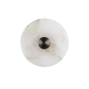 Alabaster Halo Sconce
