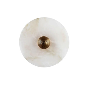 Alabaster Halo Sconce