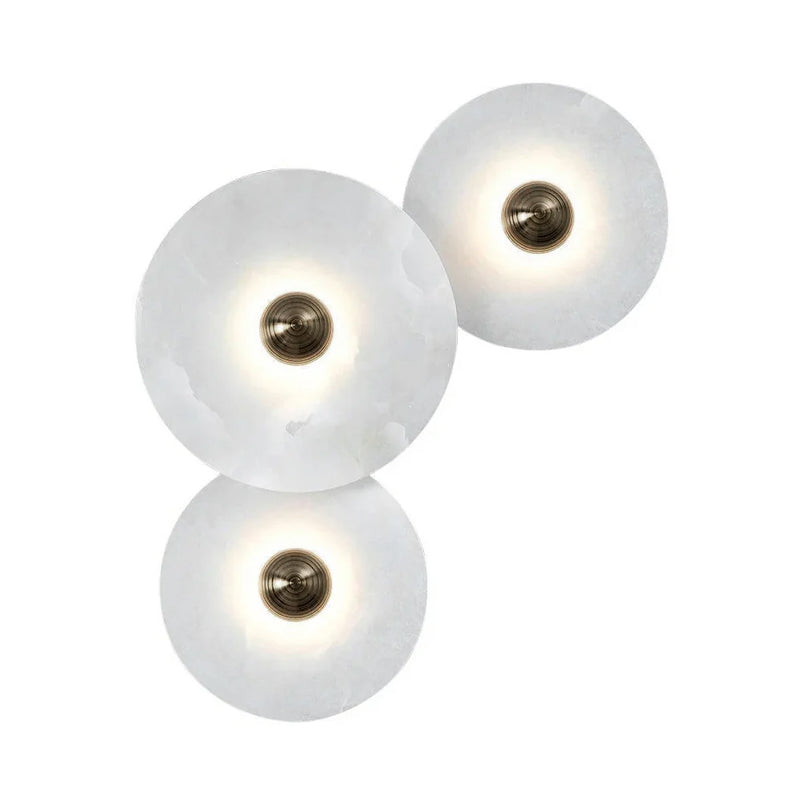 Alabaster Cluster Sconce