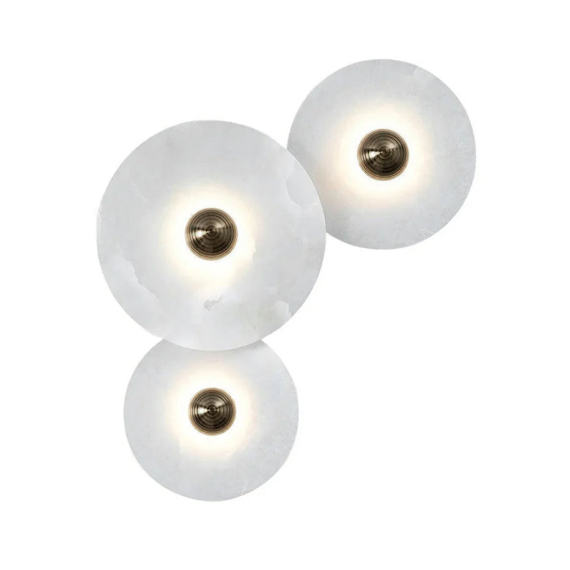 Alabaster Cluster Sconce