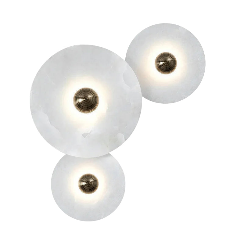 Alabaster Cluster Sconce
