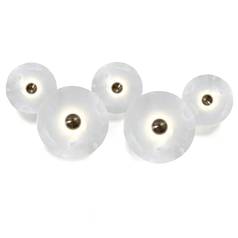 Alabaster Cluster Sconce