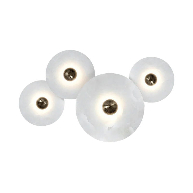 Alabaster Cluster Sconce