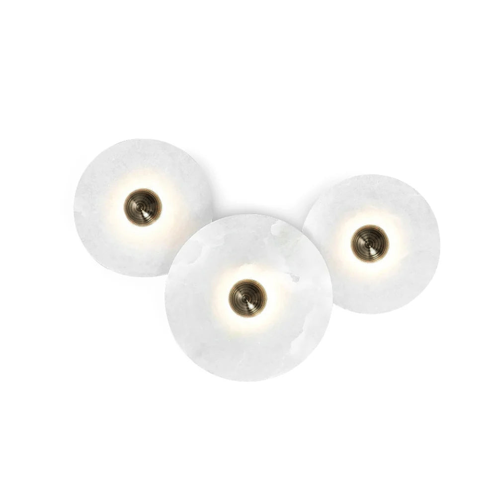 Alabaster Cluster Sconce