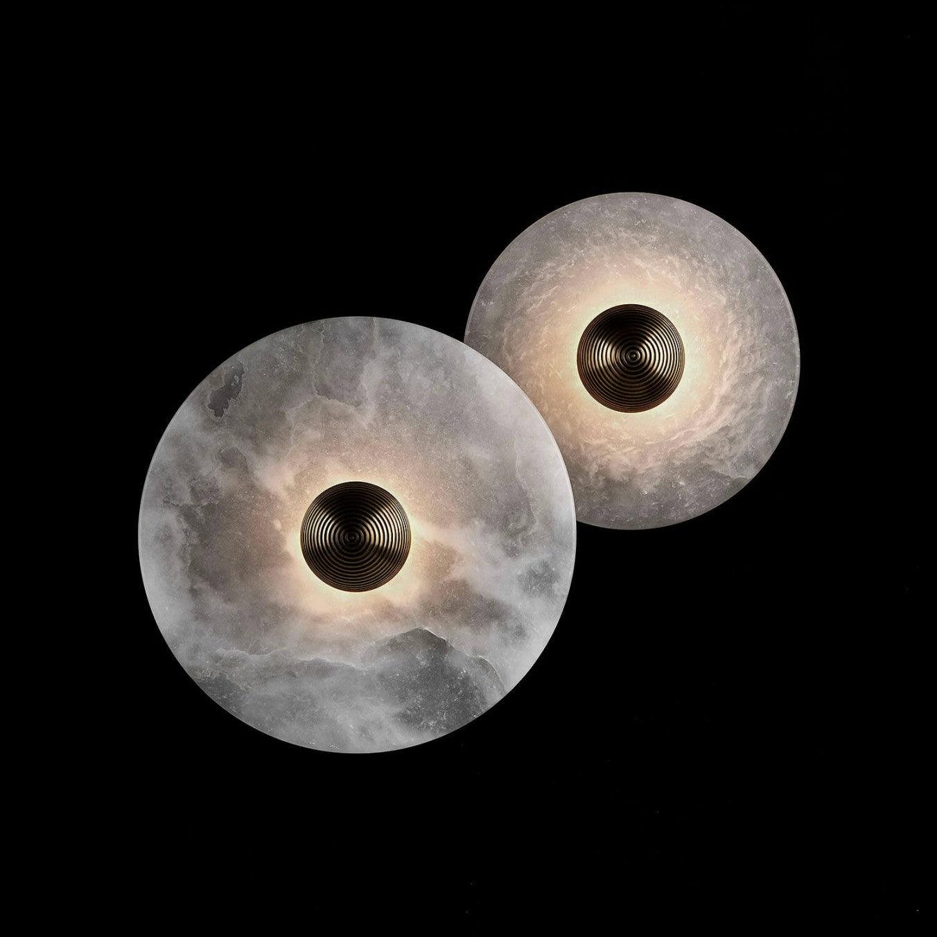 Alabaster Cluster Sconce