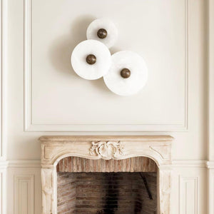 Alabaster Cluster Sconce
