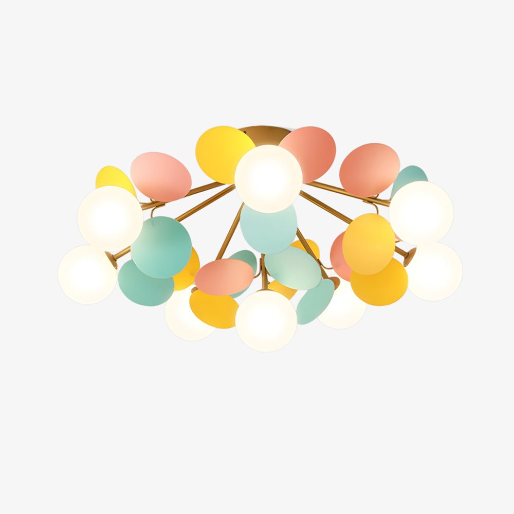Pastel Orb Chandelier