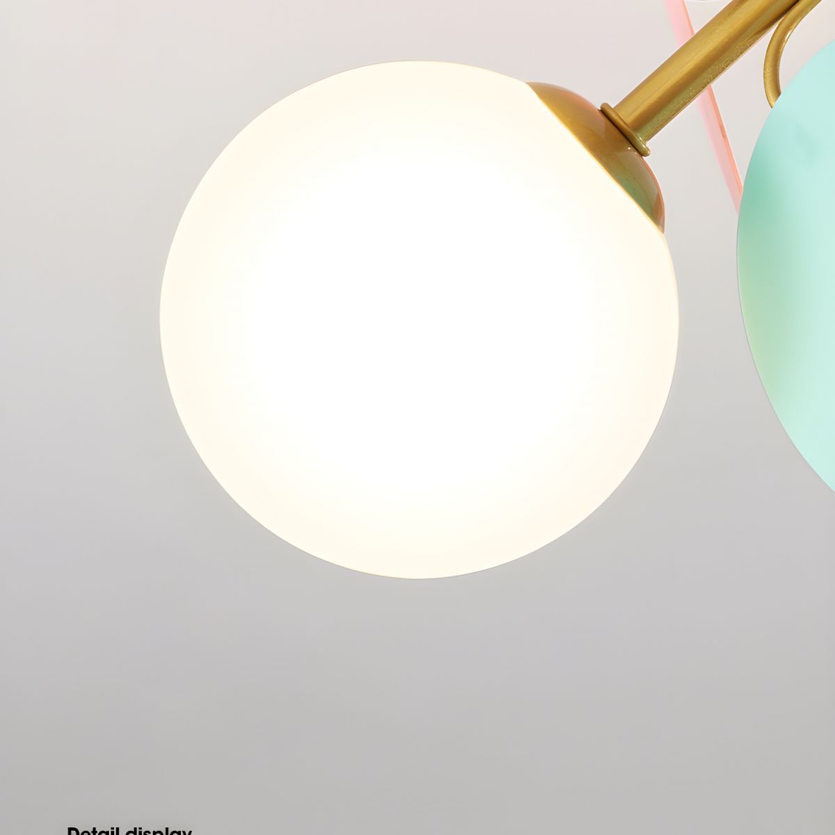 Pastel Orb Chandelier