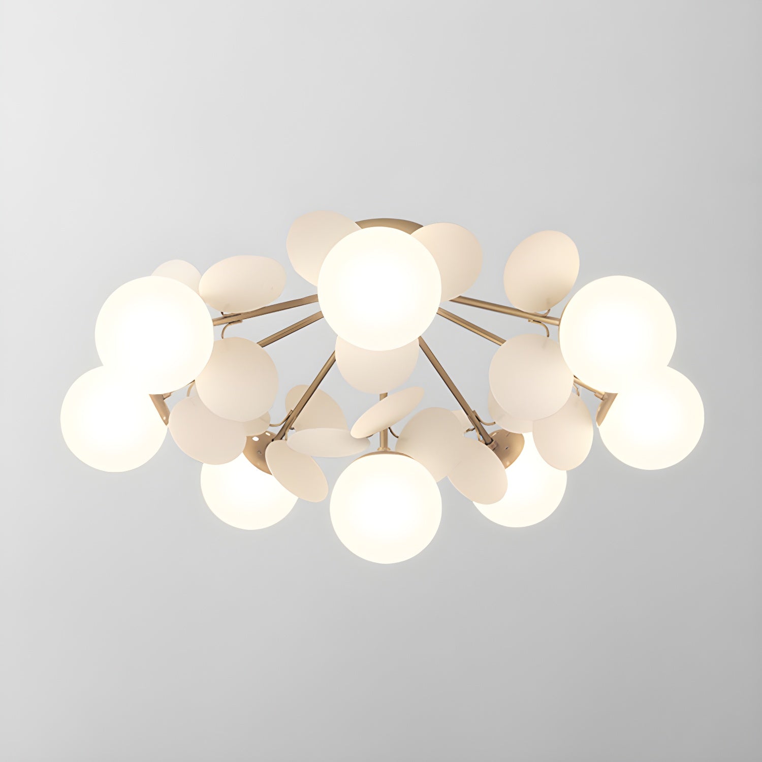 Pastel Orb Chandelier