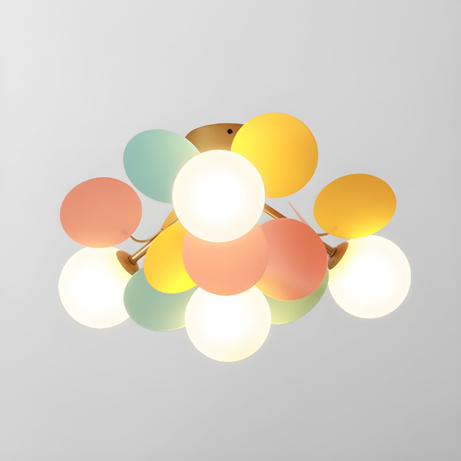 Pastel Orb Chandelier