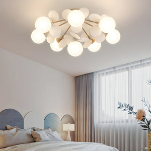 Pastel Orb Chandelier