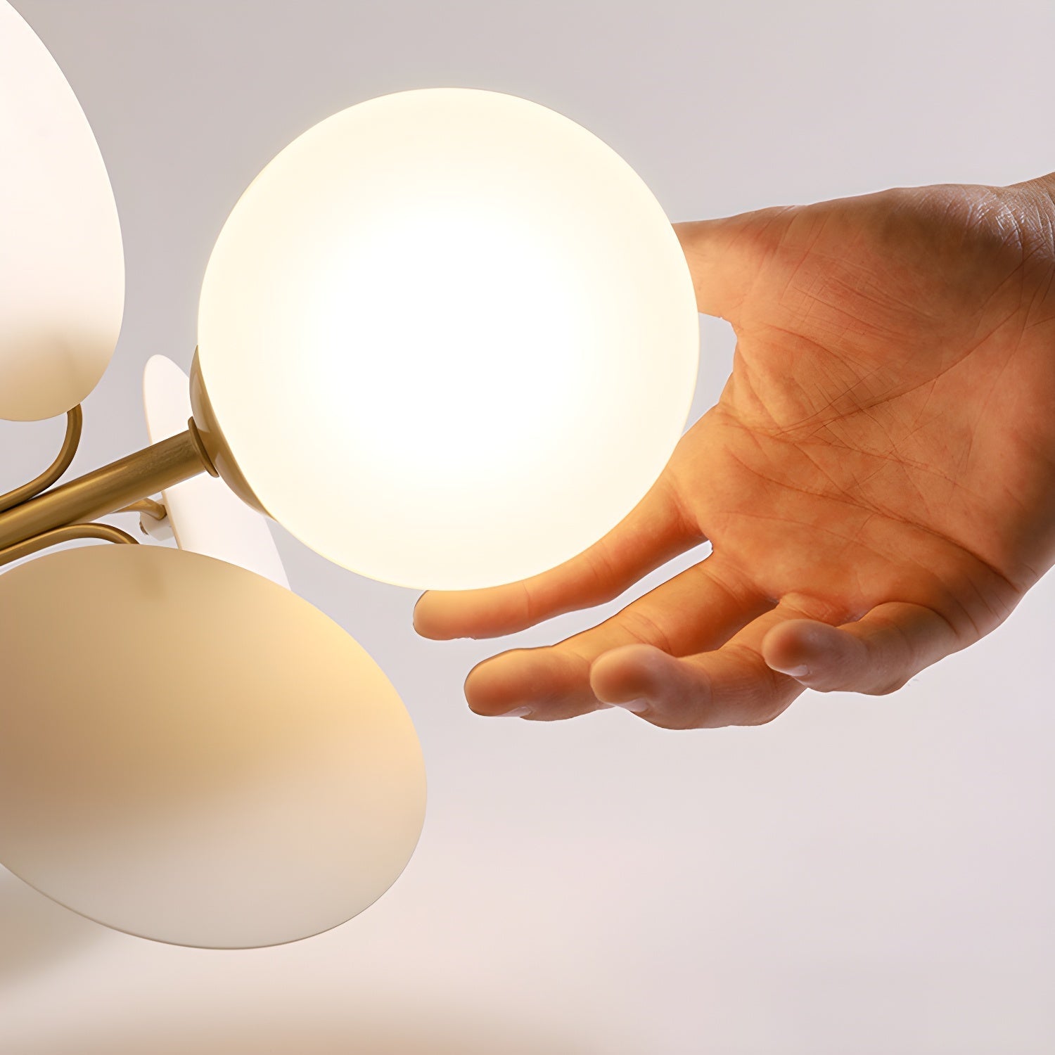 Pastel Orb Chandelier