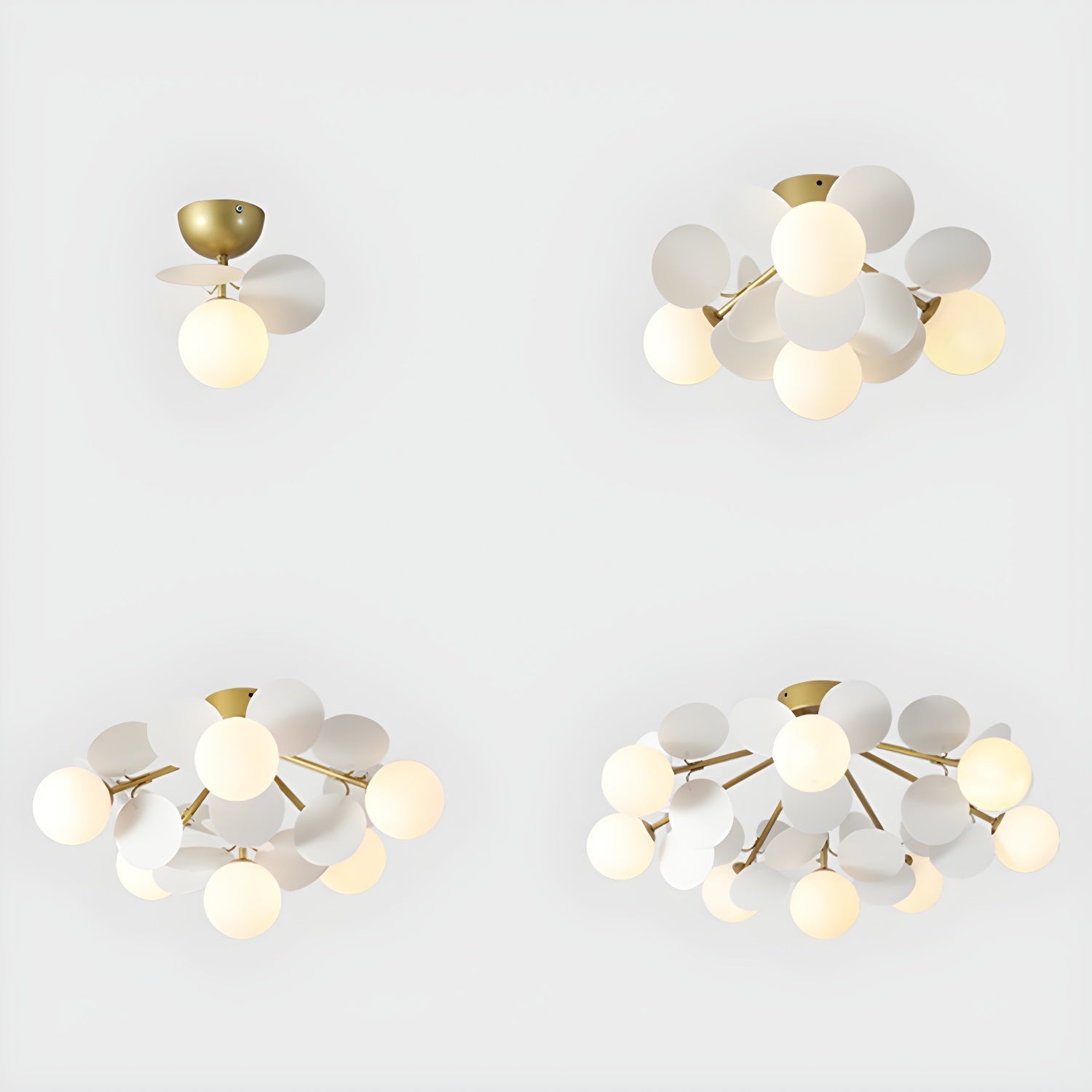 Pastel Orb Chandelier