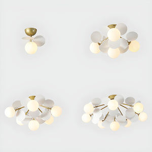 Pastel Orb Chandelier
