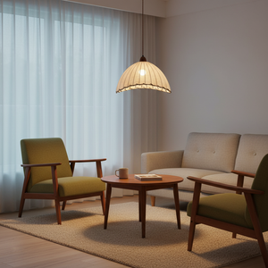 Pleated Drape Pendant
