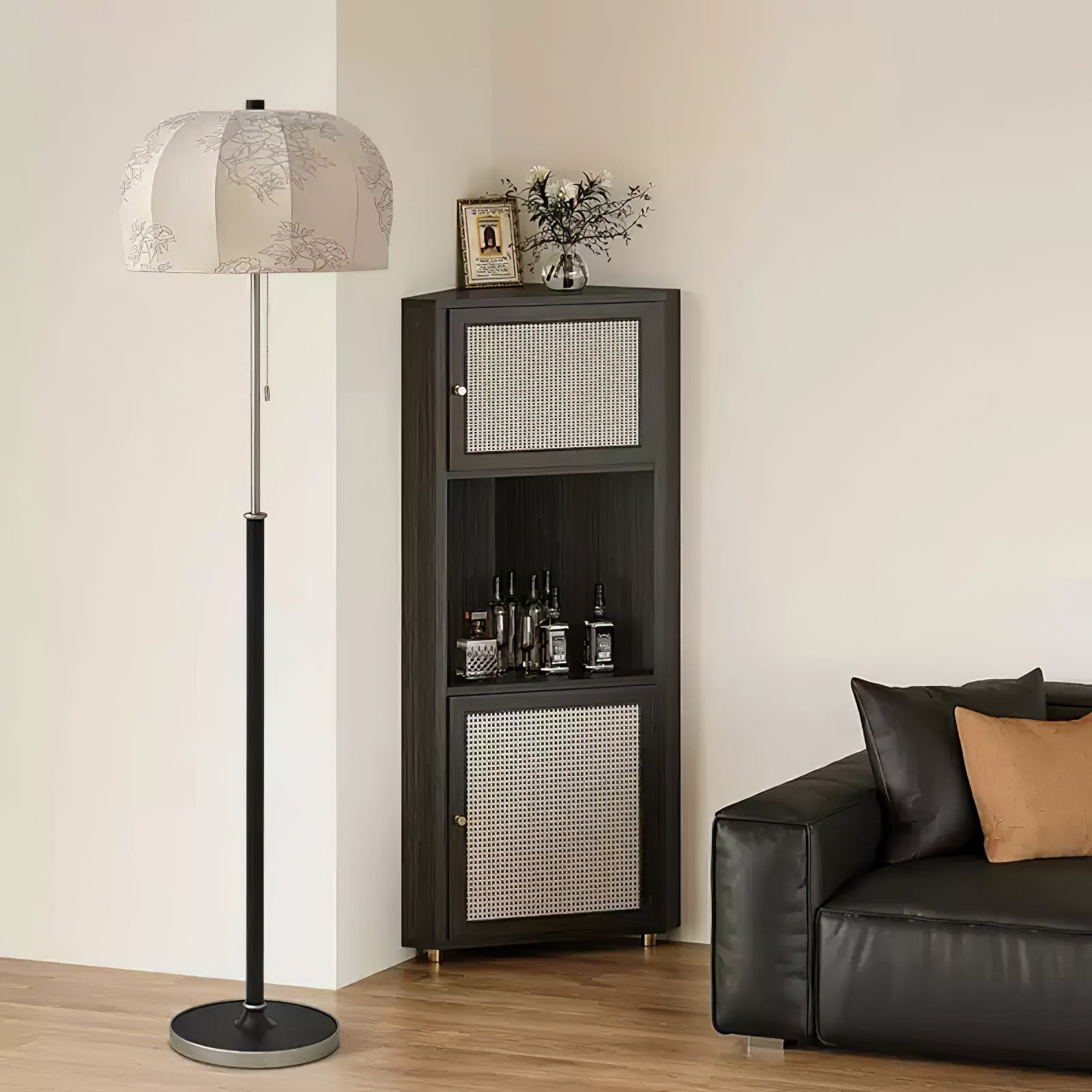 Pleated Aura Floor Lamp