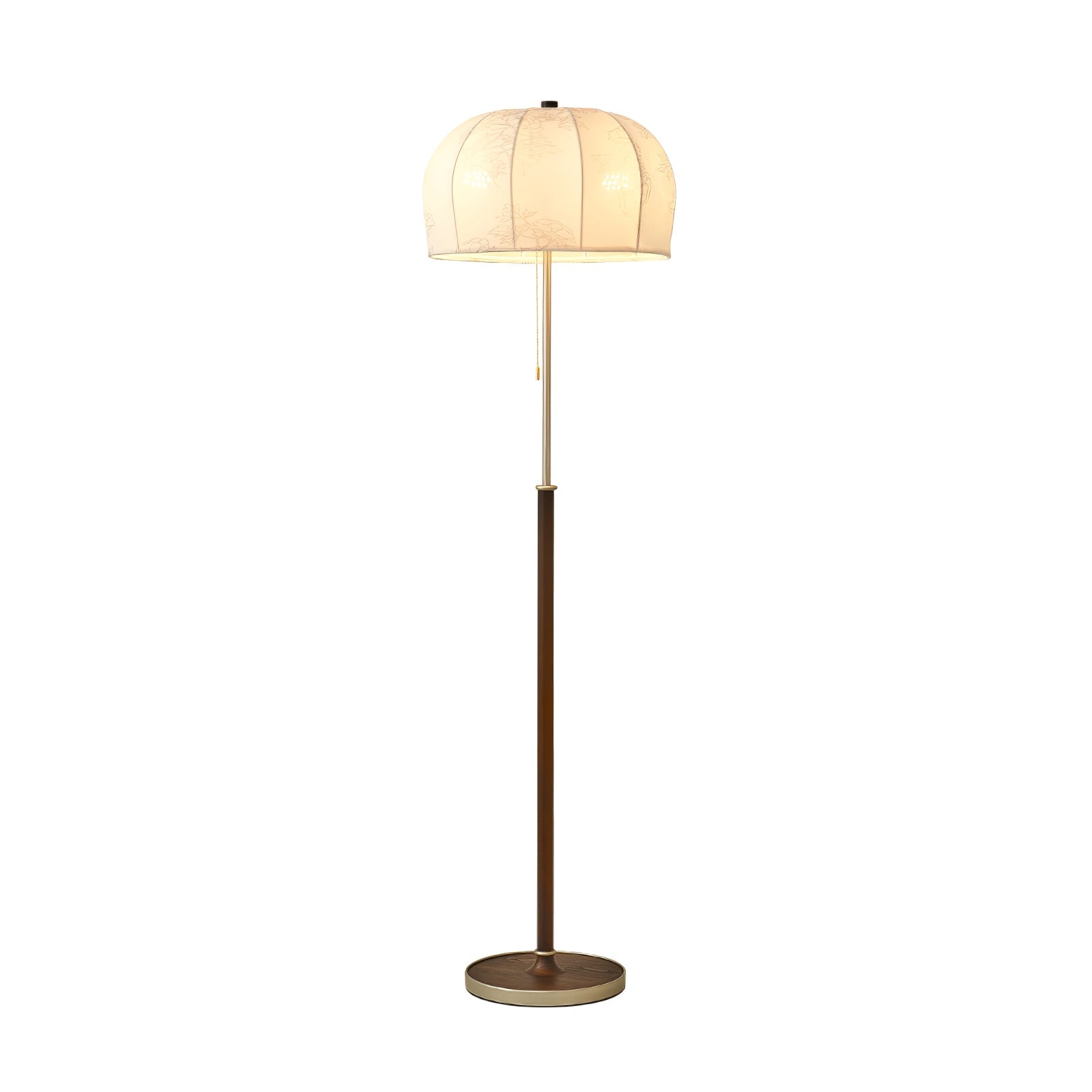 Pleated Aura Floor Lamp