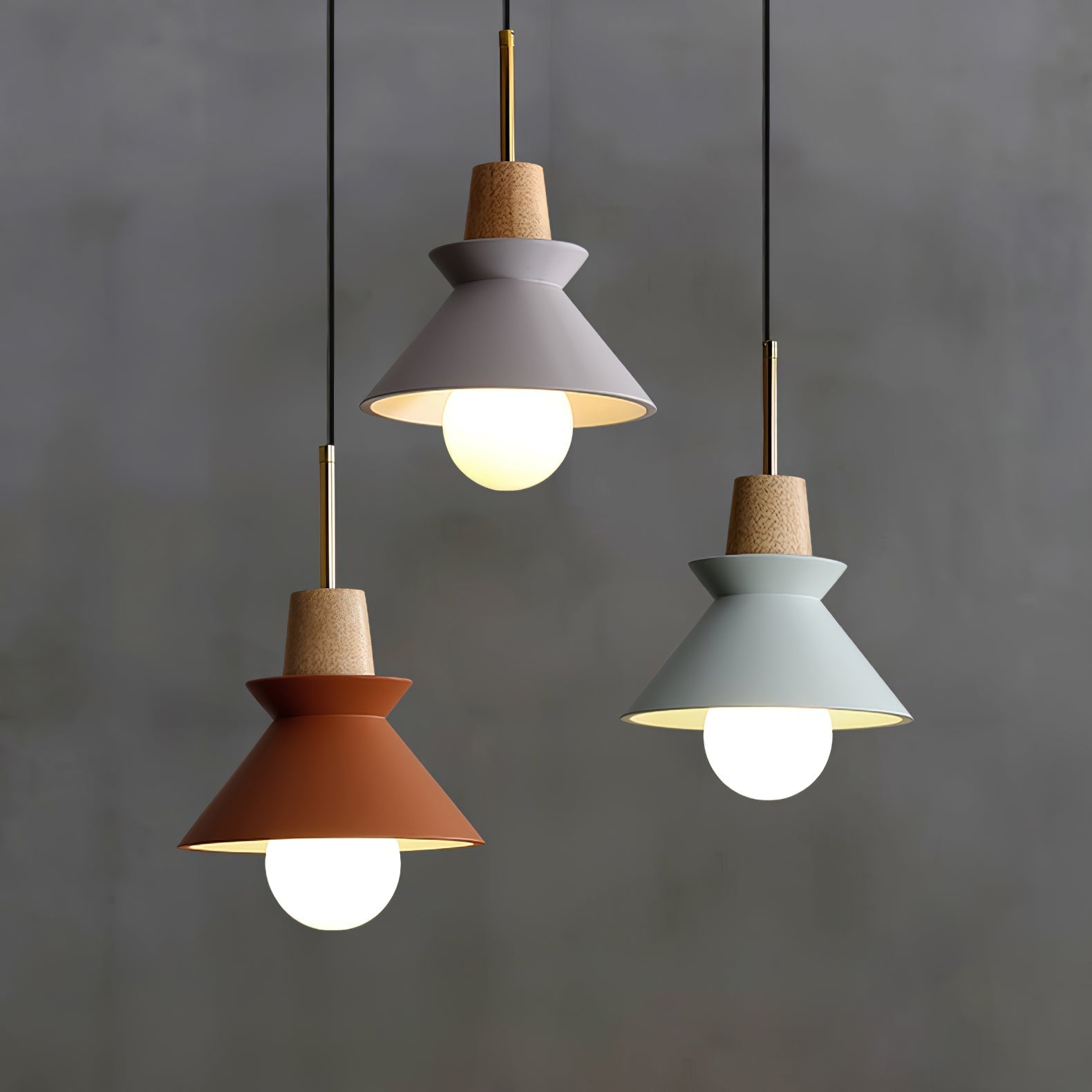 Nordic Cone Pendant