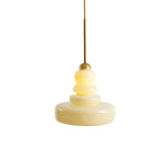 Sculpted Glass Pendant