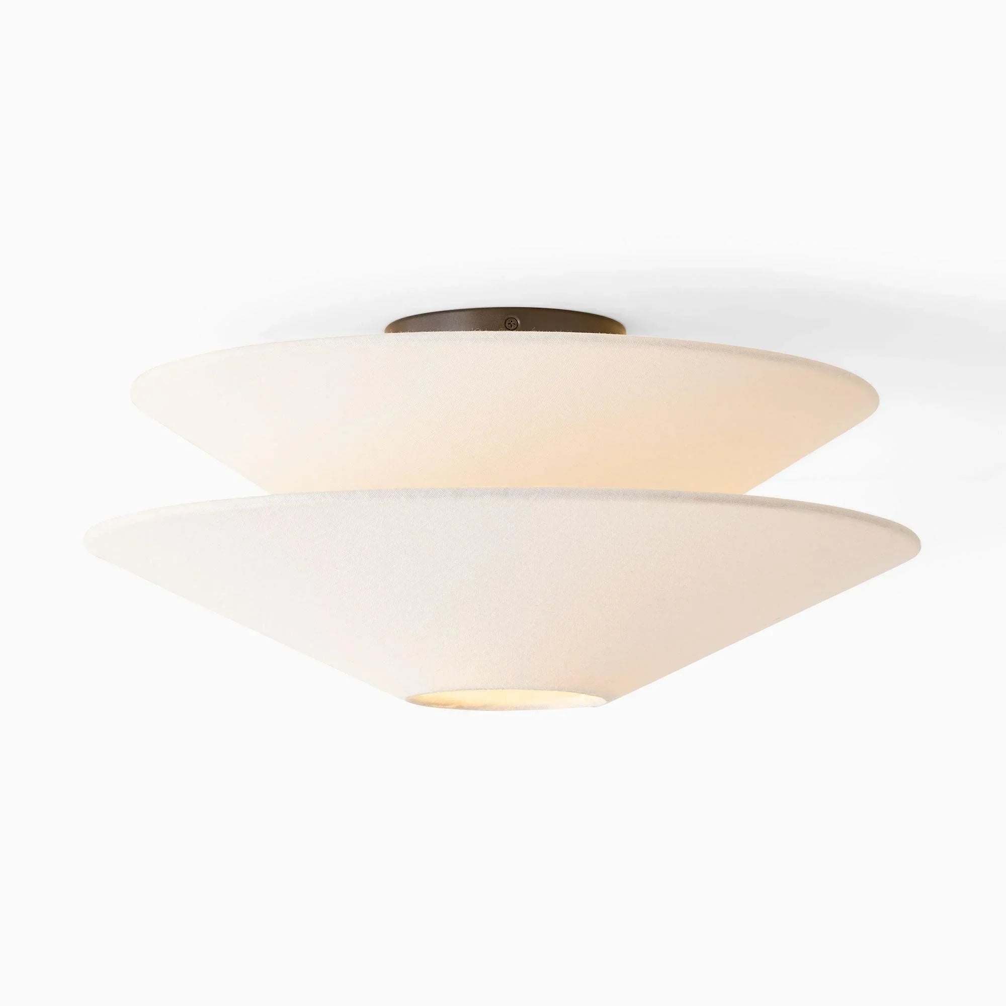 Layered Halo Flush Light