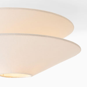 Layered Halo Flush Light
