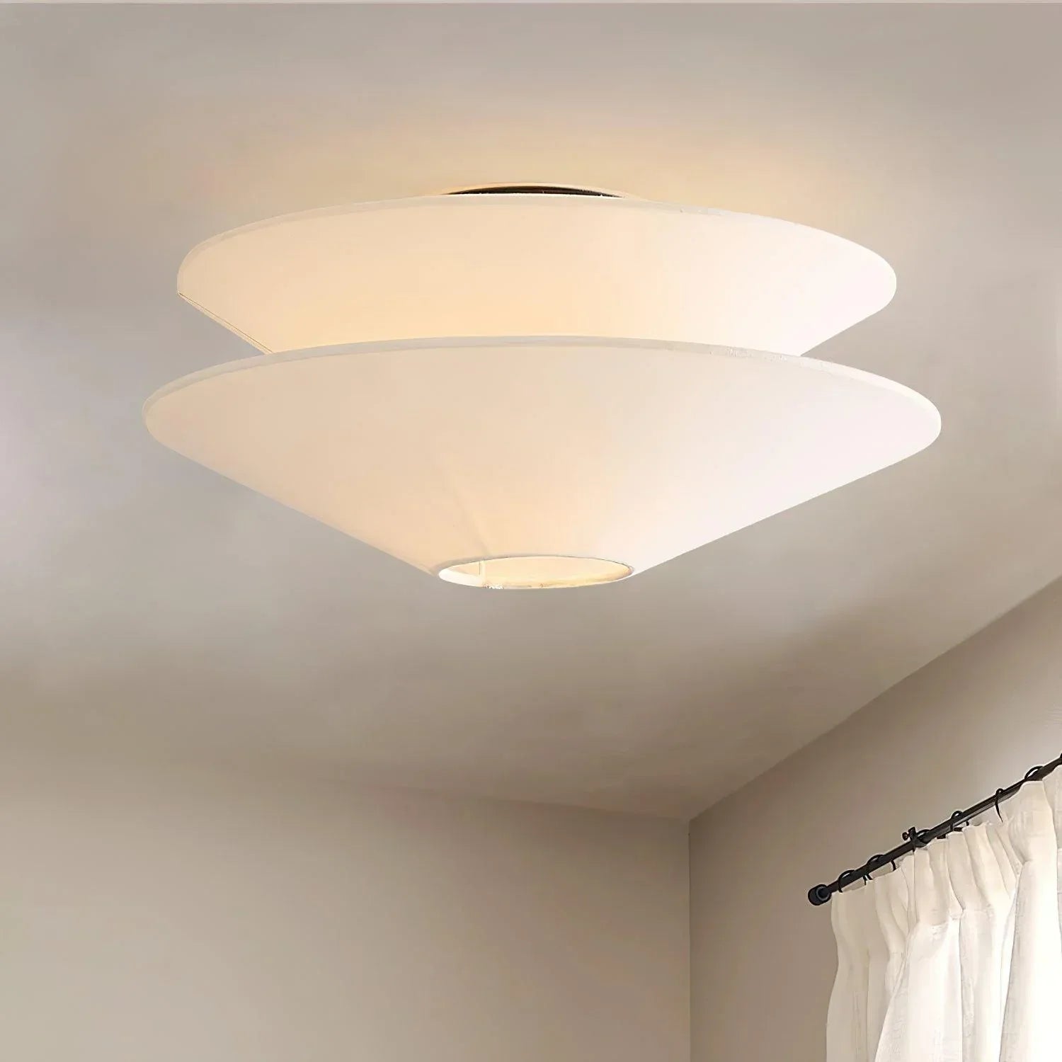 Layered Halo Flush Light
