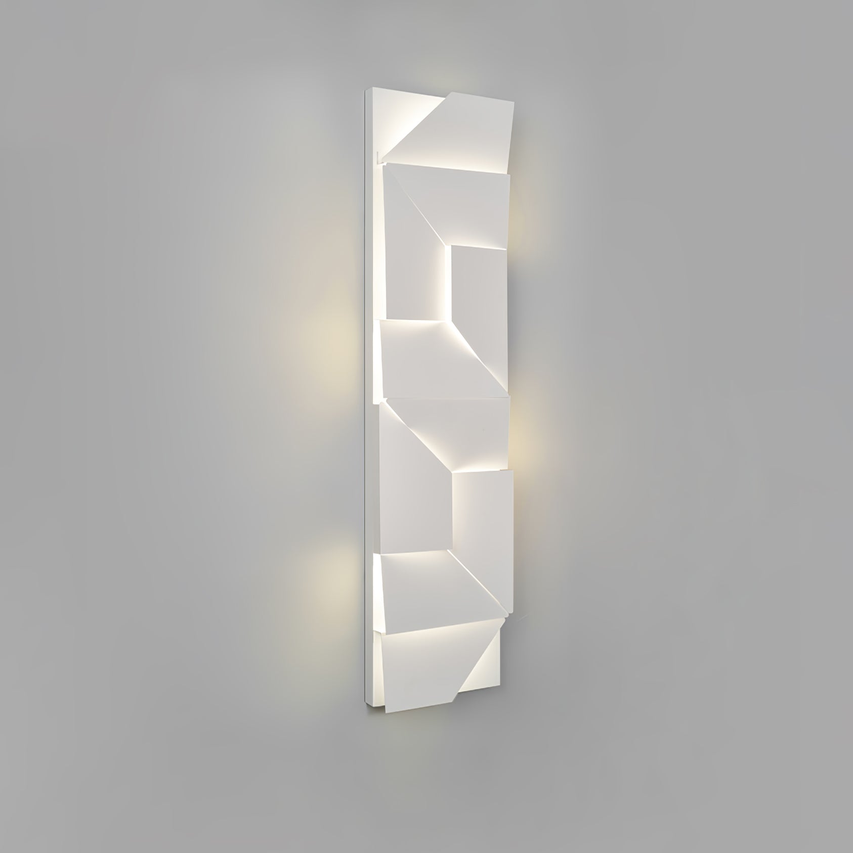 Faceted Panel Sconce