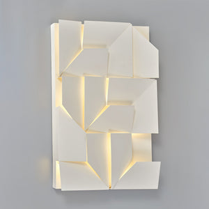 Faceted Panel Sconce