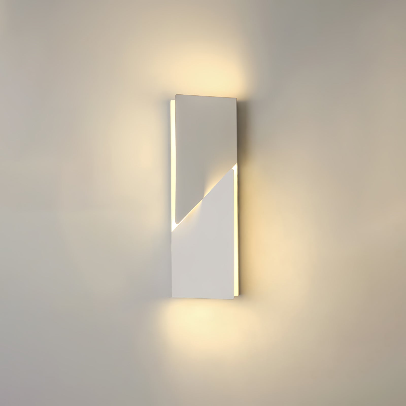 Faceted Panel Sconce