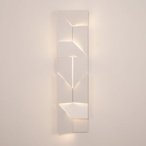 Faceted Panel Sconce