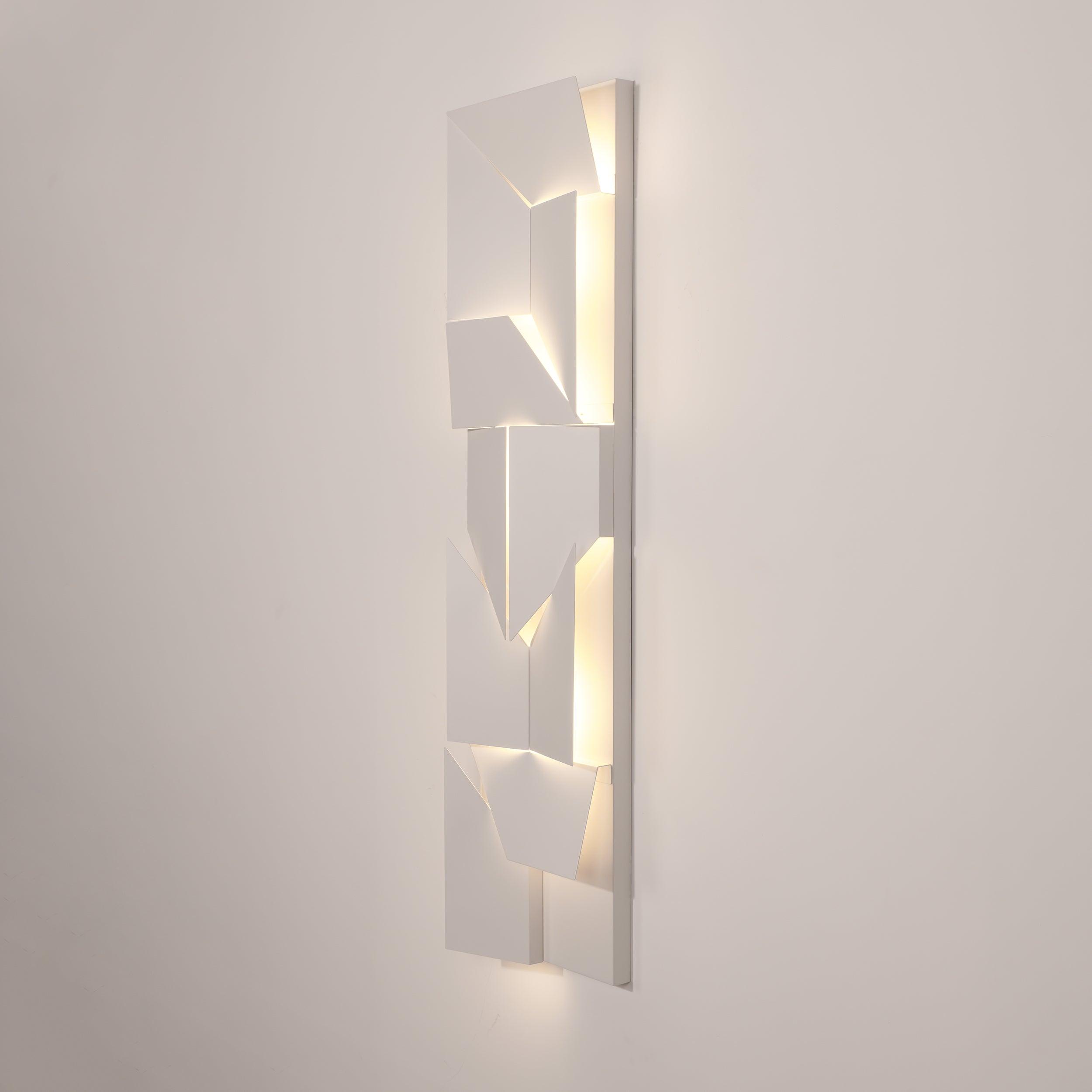 Faceted Panel Sconce