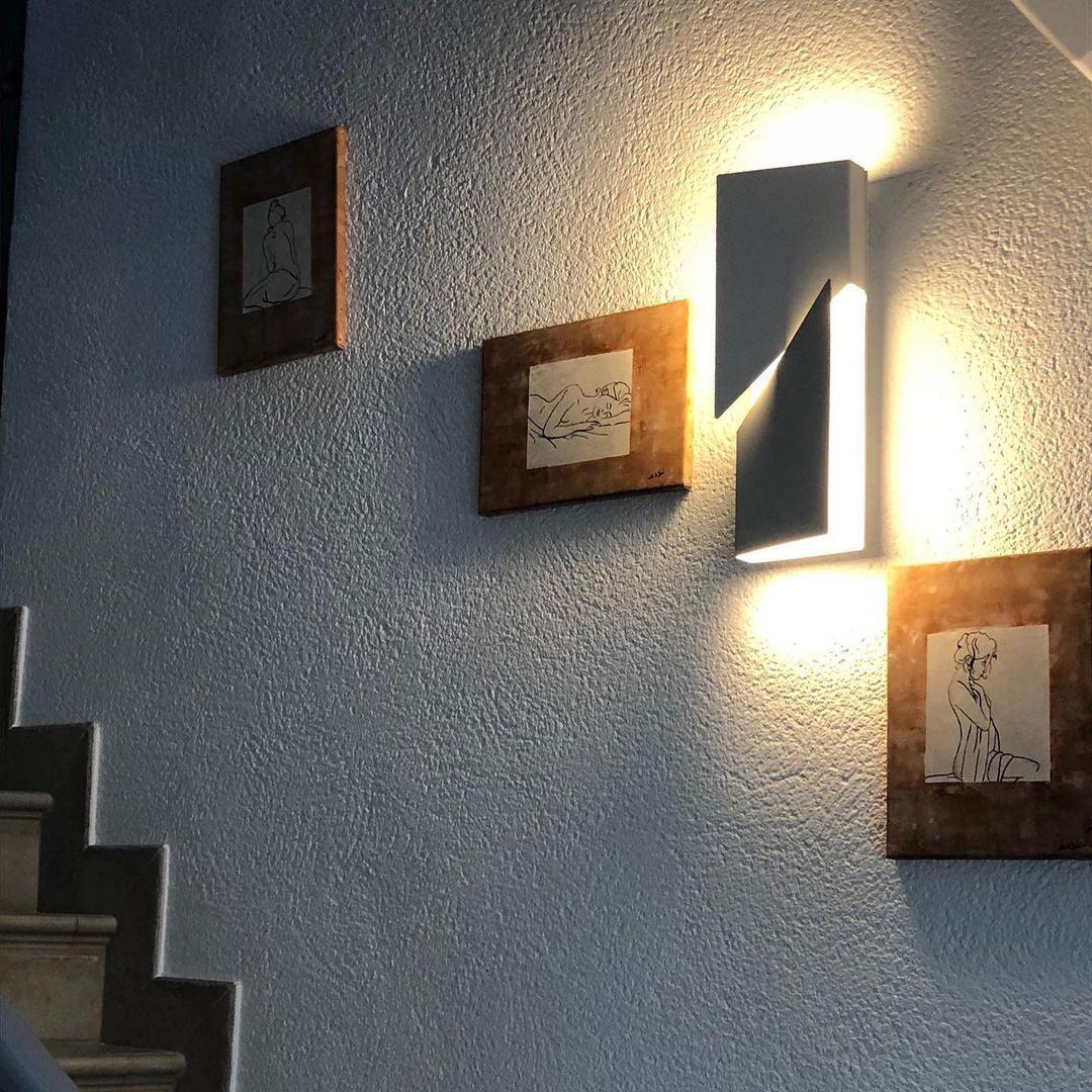 Faceted Panel Sconce