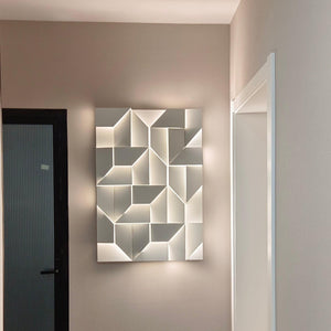 Faceted Panel Sconce
