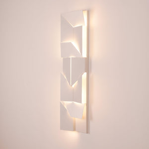 Faceted Panel Sconce