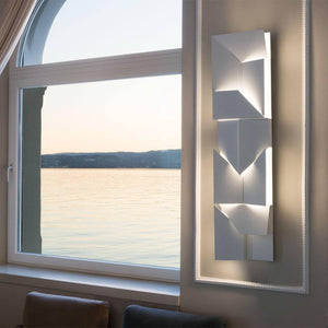 Faceted Panel Sconce