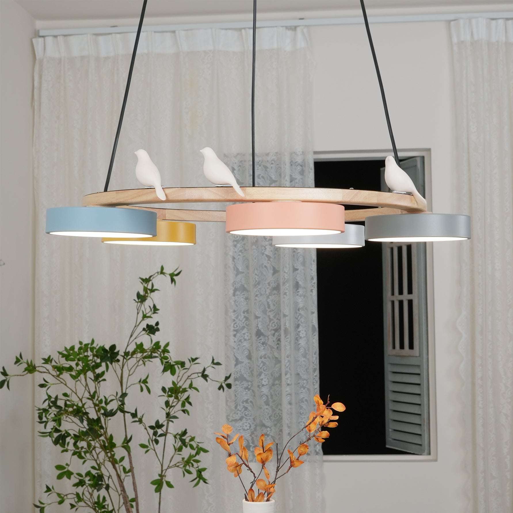 Songbird Ring Chandelier