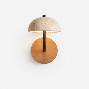 Travertine Arc Sconce