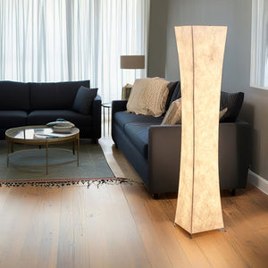 Twisted Paper Tower Lamp