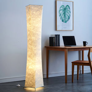 Twisted Paper Tower Lamp