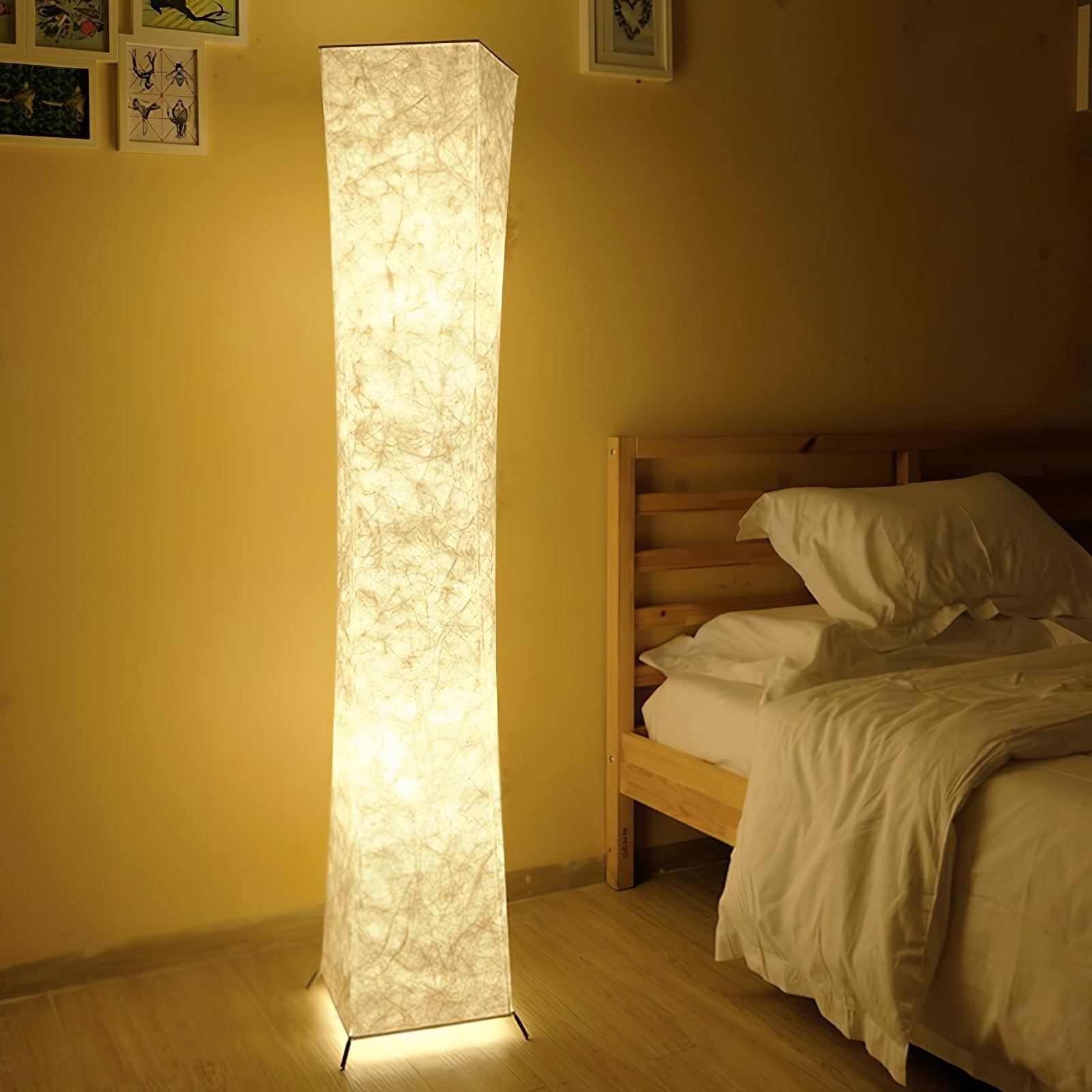 Twisted Paper Tower Lamp