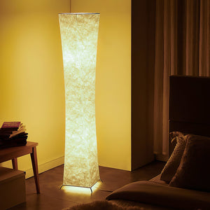 Twisted Paper Tower Lamp