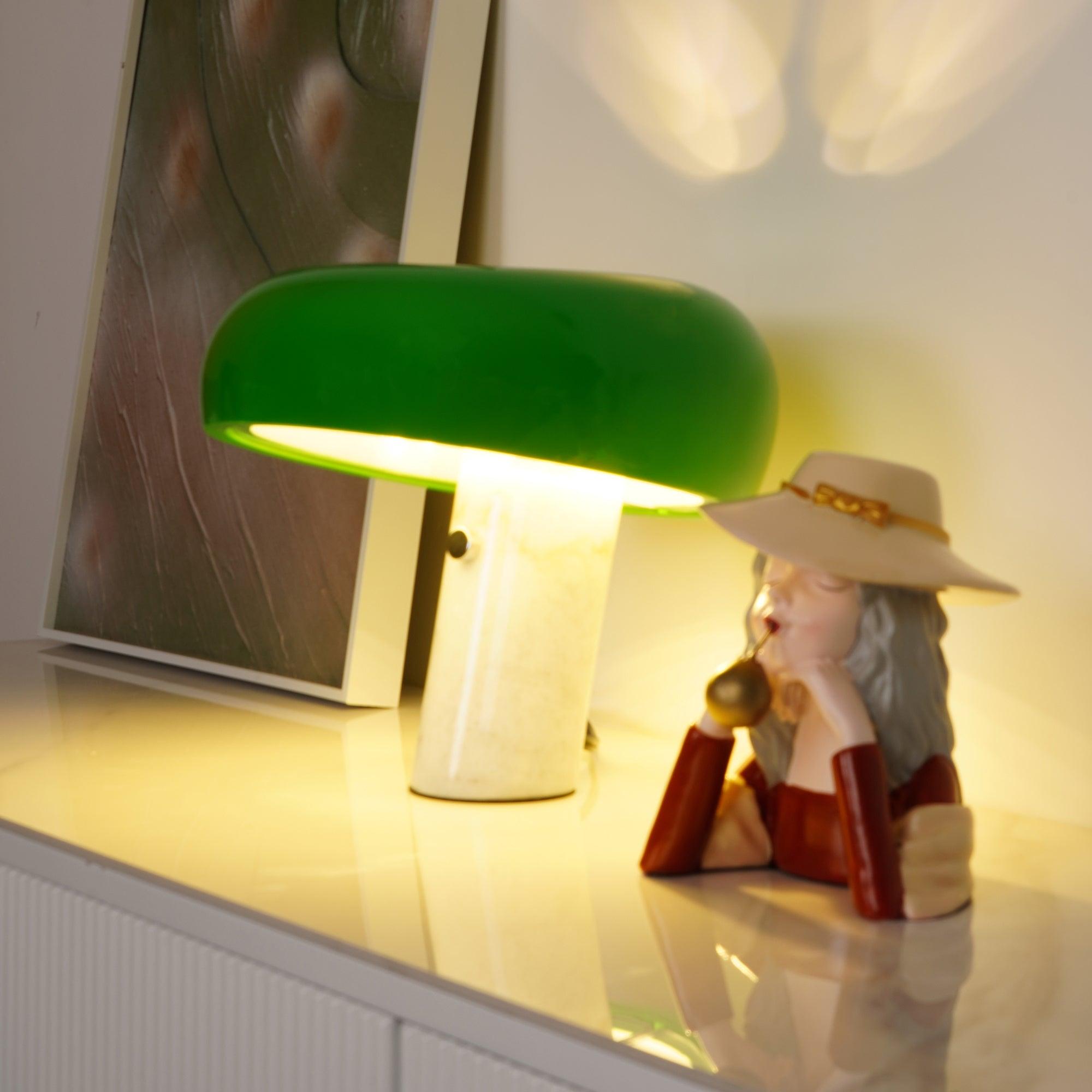 Marble Curve Lamp