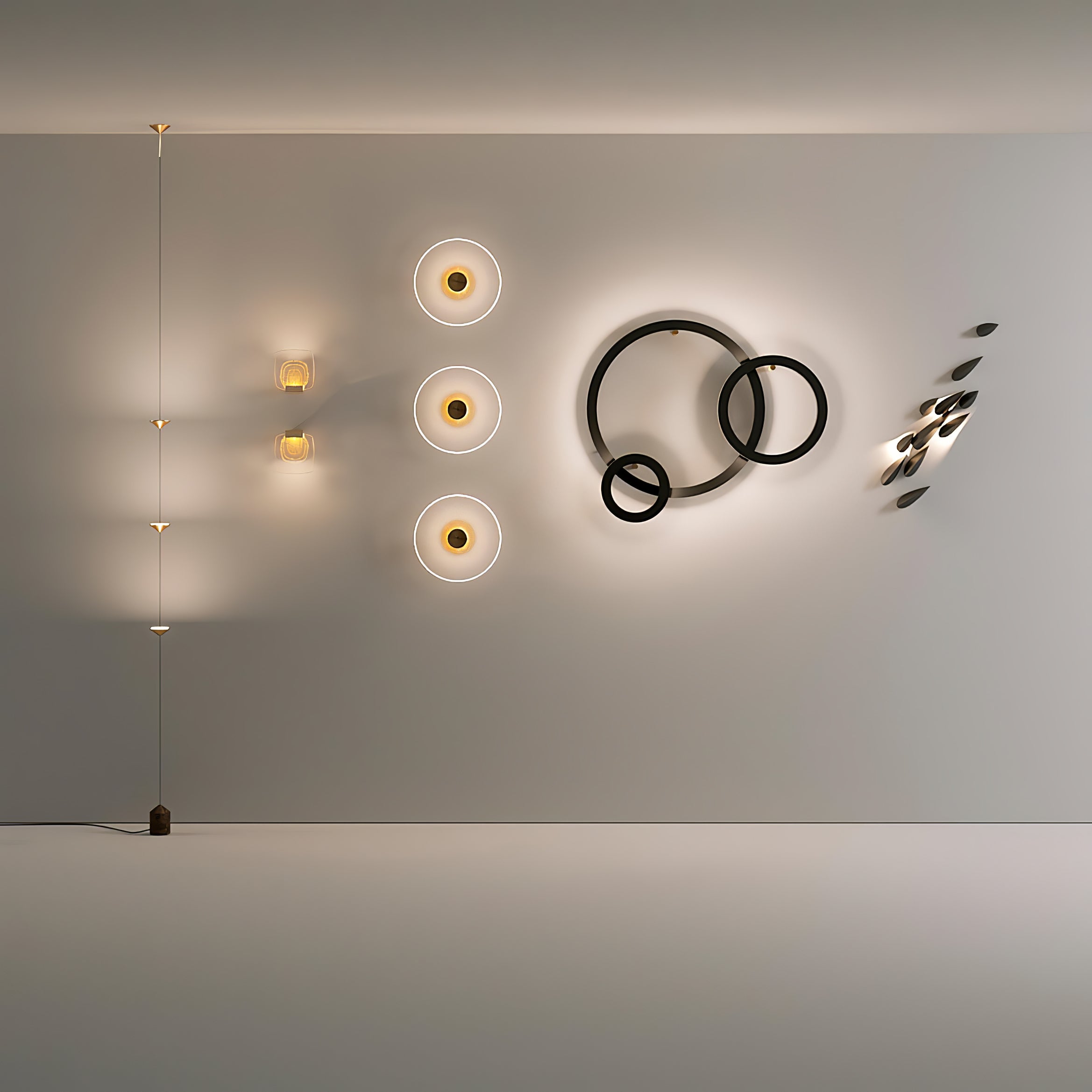 Cascade Marble Floor Lamp